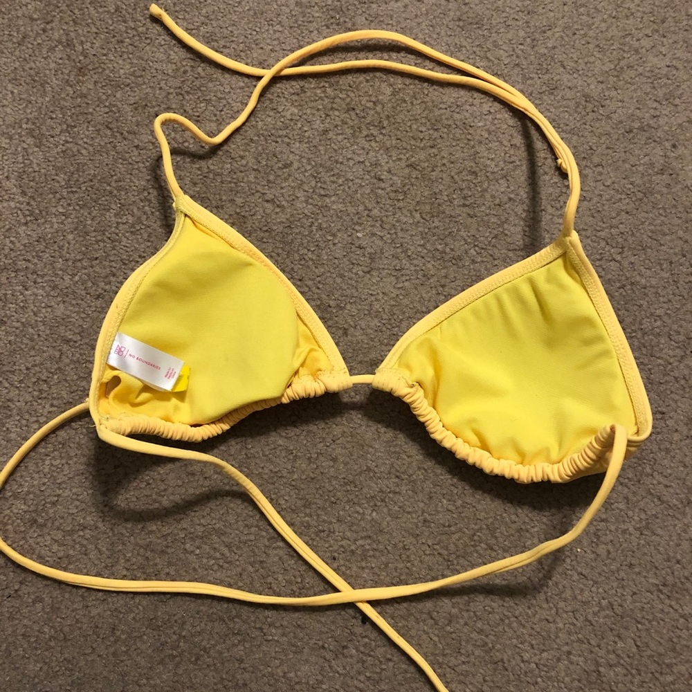 Yellow bikini top - Picture 2 of 3